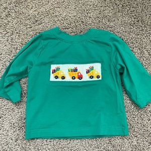 Smocked Christmas Tee